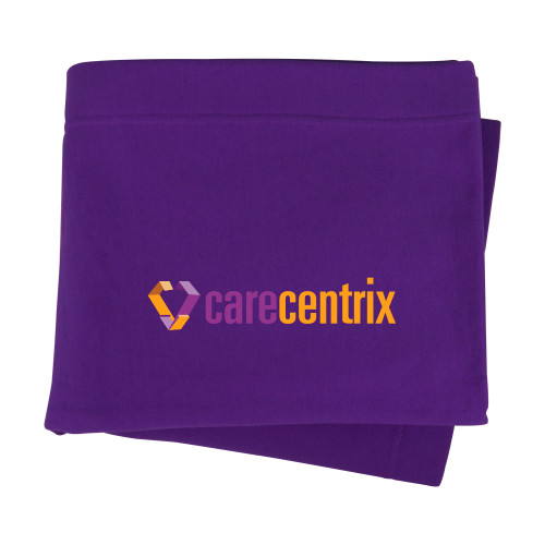 Purple Sweatshirt Blanket-Primary Mark