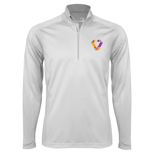 Syntrel White Interlock 1/4 Zip-Icon