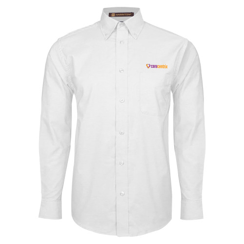 White Oxford Long Sleeve Shirt-Primary Mark