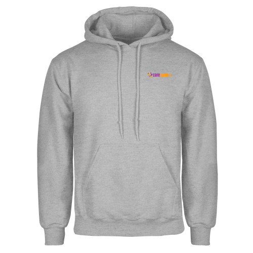 Grey Fleece Hoodie-Primary Mark