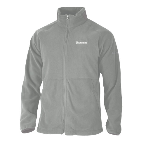 Columbia Grey Everest Ridge Fleece Full Zip Jacket-Primary Mark