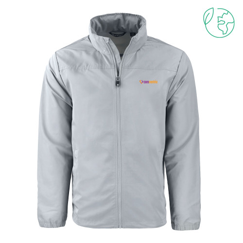 C&B Grey Charter Eco Recycled Full Zip Jacket-Primary Mark