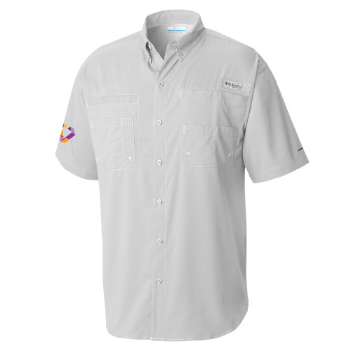 Columbia Cool Grey Tamiami Performance Short Sleeve Shirt-Icon