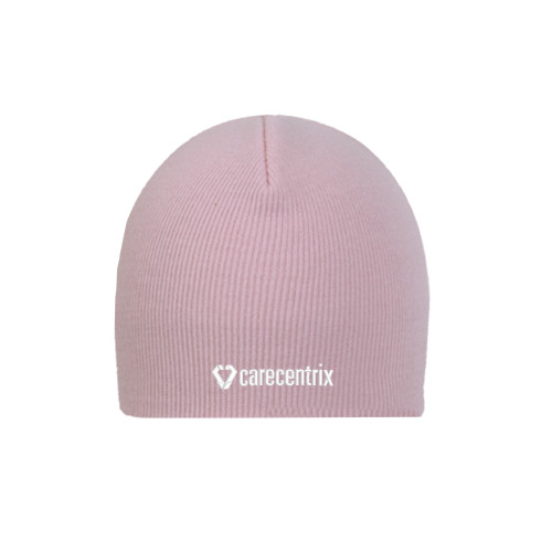 Pink Knit Beanie-Primary Mark