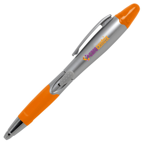 Silver/Orange Blossom Pen/Highlighter-Primary Mark