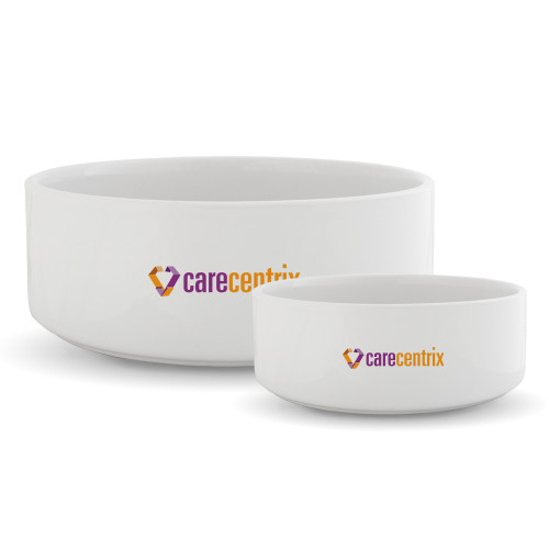 Ceramic Dog Bowl-Primary Mark
