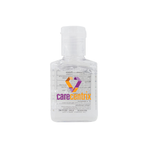0.5 oz. Travel Hand Sanitizer-Stacked Logo