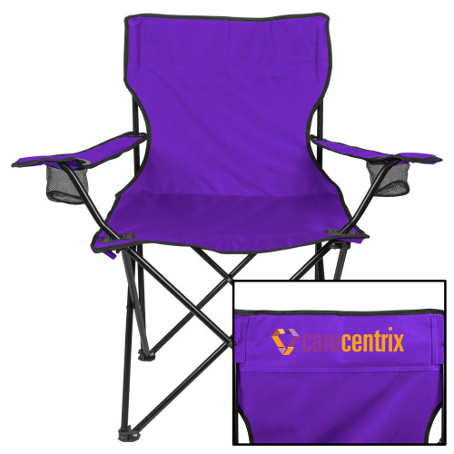 Deluxe Purple Captains Chair-Primary Mark