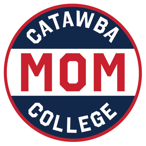  Medium Decal - Catawba College Mom