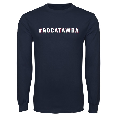  Navy Long Sleeve T Shirt - GoCatawba