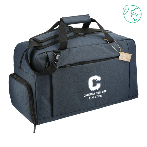  Aft Recycled PET 21 Inch Navy Duffel - CCA Stacked w C