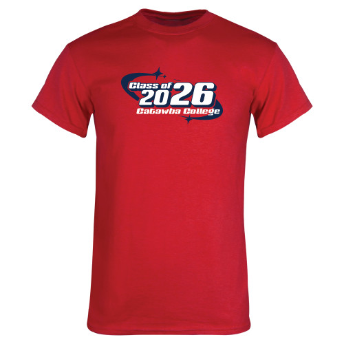  Red T Shirt - Catawba College - CLASS OF 2026
