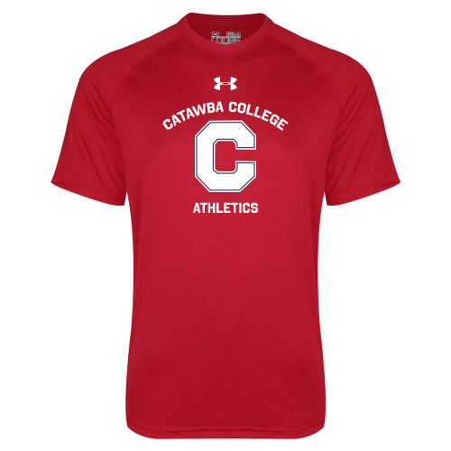  Under Armour Red Tech Tee - Catawba College Athletics