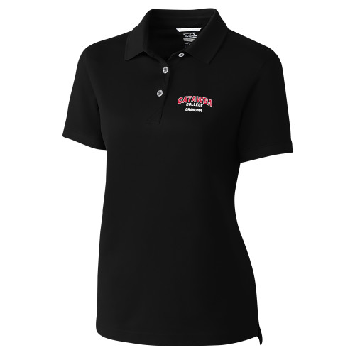  C&B Womens Black Advantage Polo - Catawba College Primary Grandma