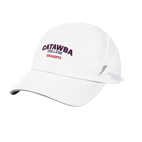  Womens White Performance Cap - Catawba College Primary Grandma