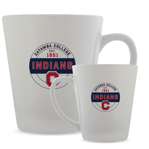  Full Color Latte Mug 12oz - Catawba College Est 1851
