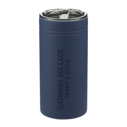  Sherpa Vacuum Navy Tumbler & Insulator 11oz - Catawba College Track and Field Flat Engraved