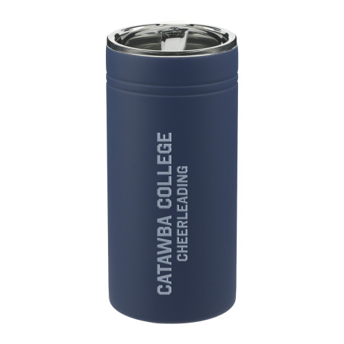  Sherpa Vacuum Navy Tumbler & Insulator 11oz - Catawba College Cheerleading Flat Engraved