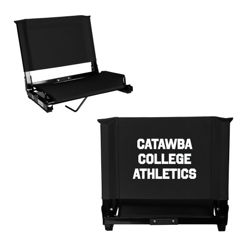  Stadium Chair Black - CCA Stacked w C