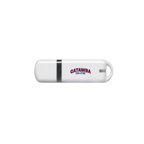  USB White Pen Drive 4G - Catawba College Primary Mark