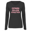 Thumbnail image for  Womens Dark Heather Long Sleeve V Neck Tee 