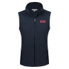 Thumbnail image for  Womens Navy Fleece Full Zip Vest