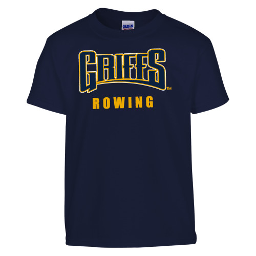  Youth Navy T Shirt - Griffs - Rowing
