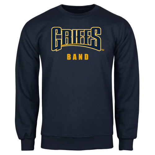  Navy Fleece Crew - Griffs - Band