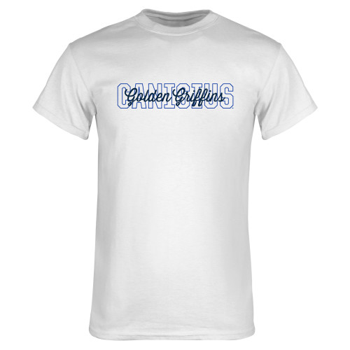  White T Shirt - Canisius Golden Griffins Overlay