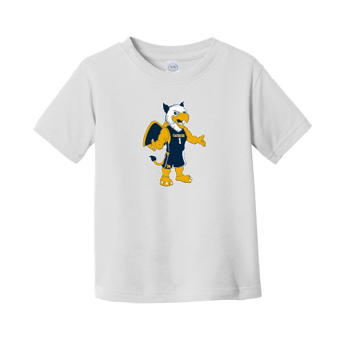  Toddler White T Shirt - Canisius Mascot Petey