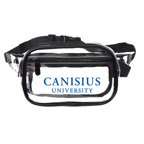  Clear Fanny Pack - Canisius University Institutional Wordmark