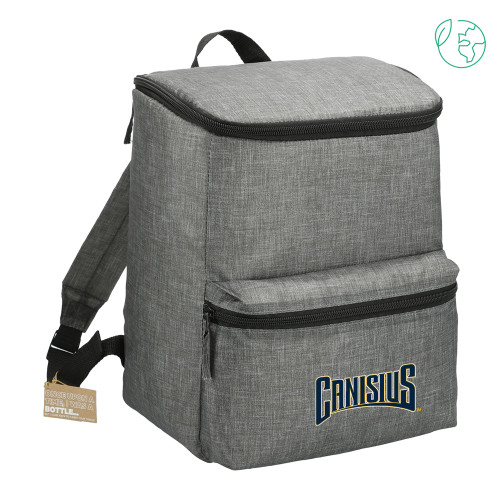 Canisius Excursion Charcoal Recycled 20 Can Backpack Cooler