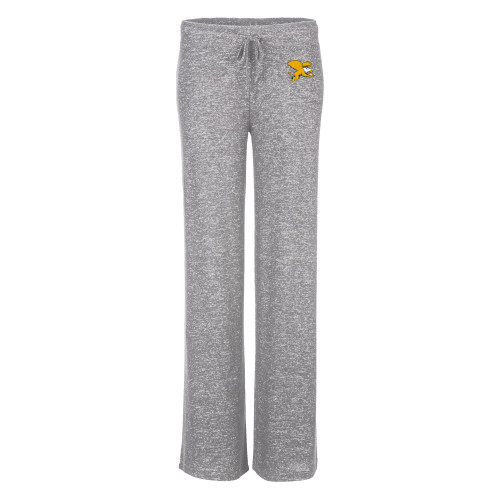  Boxercraft Womens Oxford Grey Heather Cuddle Wide Leg Pant - Canisius Griffin Mascot