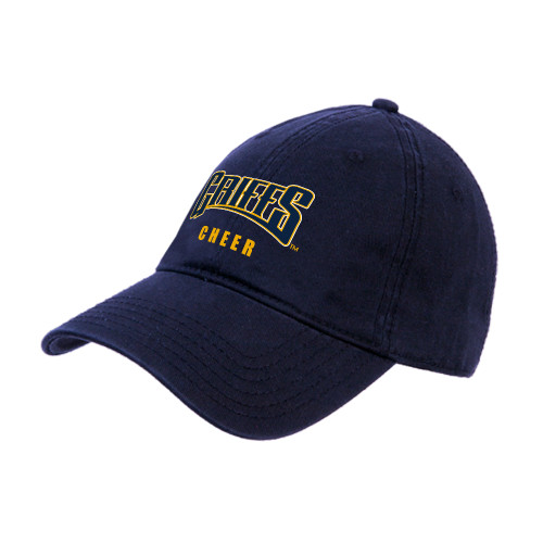  Navy Unstructured Adjustable Low Profile Hat - Griffs - Cheer