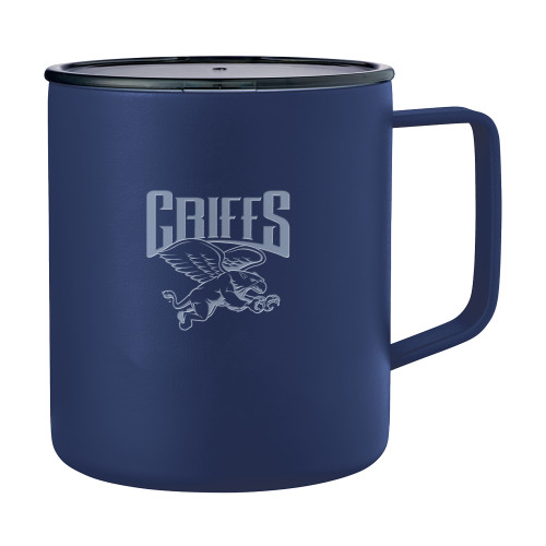  Rover Camp Vacuum Insulated Navy Mug 14oz - Canisius Griffs Athletic Mark Engraved