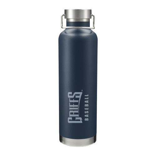  Thor Copper Vacuum Insulated Navy Bottle 32oz - Griffs - Baseball Engraved