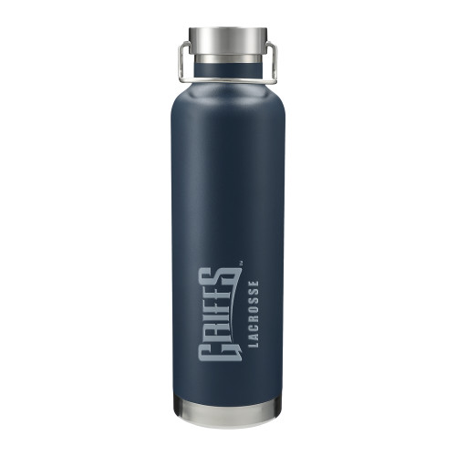  Thor Copper Vacuum Insulated Navy Bottle 32oz - Griffs - Lacrosse Engraved