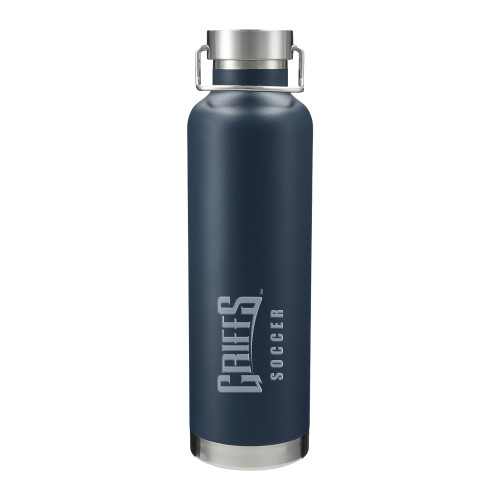  Thor Copper Vacuum Insulated Navy Bottle 32oz - Griffs - Soccer Engraved