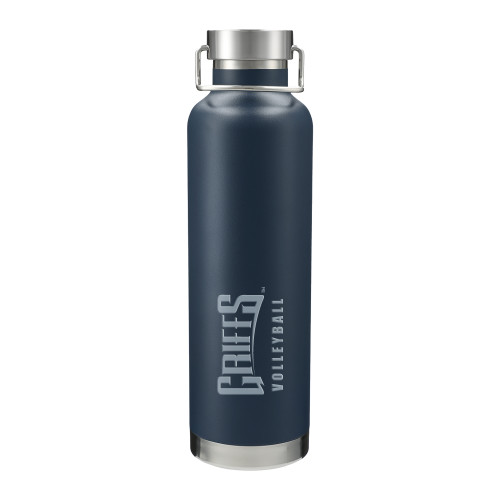  Thor Copper Vacuum Insulated Navy Bottle 32oz - Griffs - Volleyball Engraved