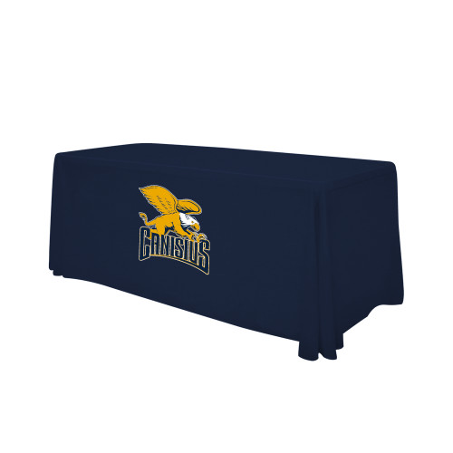  Navy 6 foot Table Throw - Canisius Athletic Mark