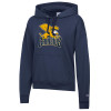 Thumbnail image for  Champion Womens Navy Powerblend Pullover Hood