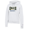 Thumbnail image for  Champion Womens White Powerblend Pullover Hood