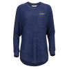 Thumbnail image for  Boxercraft Womens Navy Heather Cuddle Oversized Crew