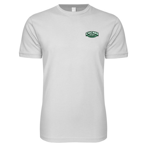  Next Level White SoftStyle T Shirt - Chicago State Cougars
