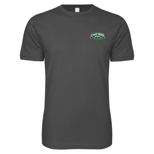  Next Level Charcoal SoftStyle T Shirt - Chicago State Cougars