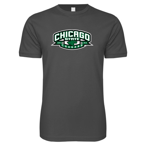  Next Level Charcoal SoftStyle T Shirt - Primary Mark