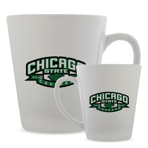 Chicago State Full Color Latte Mug 12oz