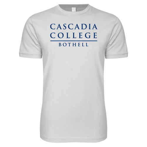  Next Level White SoftStyle T Shirt - Cascadia College Bothell