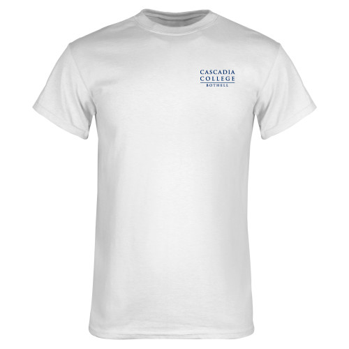  White T Shirt - Cascadia College Bothell