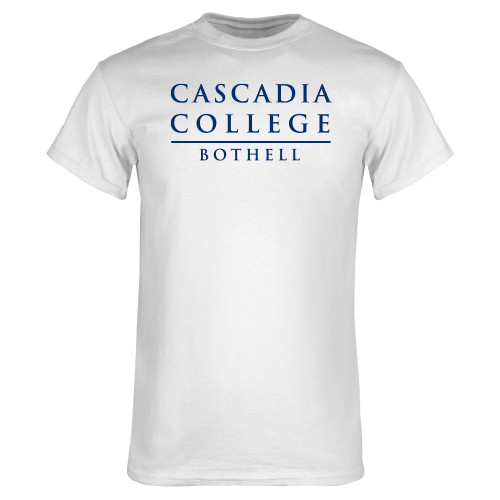  White T Shirt - Cascadia College Bothell